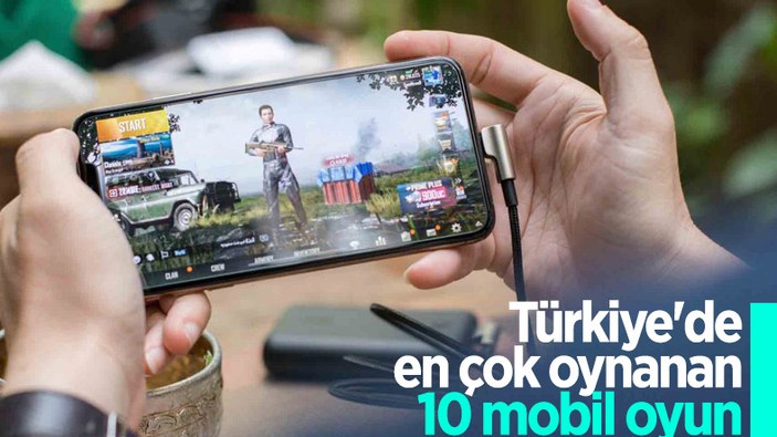 Türkiye'de en çok oynanan 10 mobil oyun