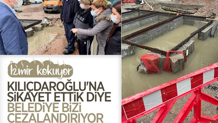 İzmirlilerden belediyeye foseptik çukuru tepkisi