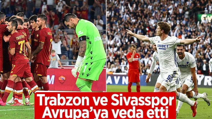 Trabzonspor, Roma'ya mağlup oldu