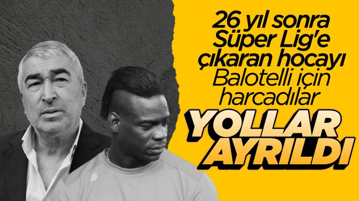 Adana Demirspor'da Samet Aybaba dönemi sona erdi