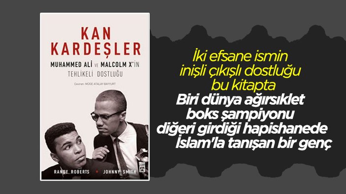 Malcolm X ve Muhammed Ali'nin dostluğunun kitabı: Kan Kardeşler