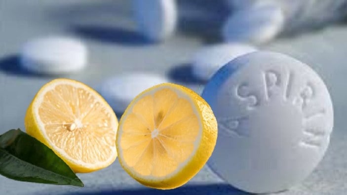 Limon ile aspirini karıştırın, bakın nelere iyi geliyor! İşte mucizevi faydaları