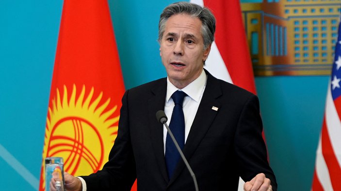ABD Dışişleri Bakanı Blinken, Orta Asya ülkelerinin Rusya'ya karşı durmasını istedi
