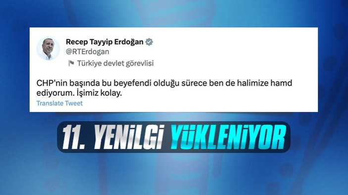 Cumhurbaşkanı Erdoğan’ın 2012 yılında attığı tweet yeniden gündemde