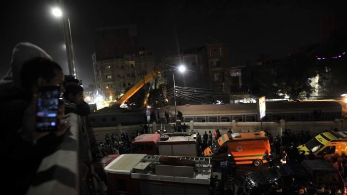 Mısır'da tren kazası: 4 ölü 23 yaralı