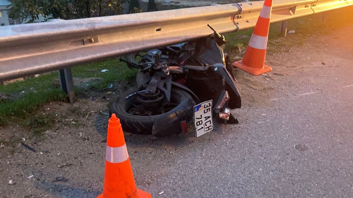 İzmir'de trafik kazası can aldı: 1 ölü