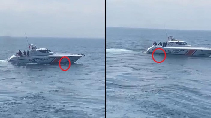 Yalova'da feribottan atlayan yolcuyu Sahil Güvenlik ekibi kurtardı