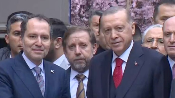 Cumhurbaşkanı Erdoğan'dan Yeniden Refah Partisi'ne ziyaret