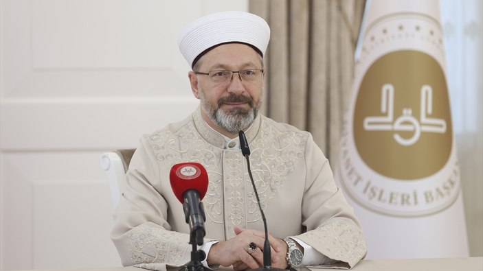 Diyanet İşleri Başkanı Ali Erbaş: Başkalarına anlatıp da seyreden konumda değiliz