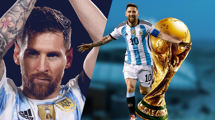 Messi yazarak Messi'yi çizmek! FIFA'dan Lionel Messi paylaşımı