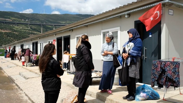 'Doğanın anneleri' Gaziantep'te depremzedelerle bir araya geldi