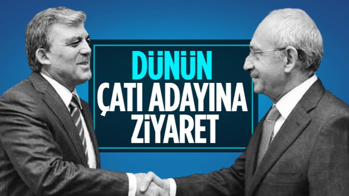 Kılıçdaroğlu'nun oy ziyaretleri devam ediyor! Sıradaki isim Abdullah Gül...