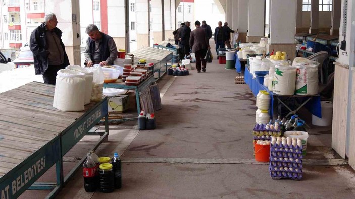 Yozgat’taki köylü pazarı Ramazan'da boş kaldı