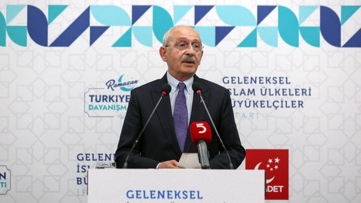 Kemal Kılıçdaroğlu, ayetten örnek vererek İslam dünyası sorunlarına dikkat çekti