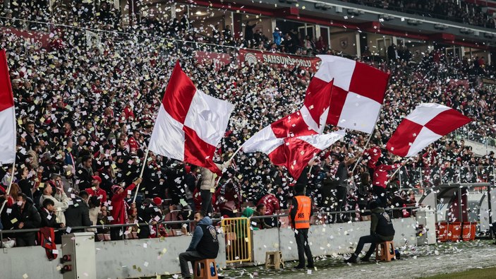 Samsunspor, 11 yıl sonra Süper Lig'e yükseldi