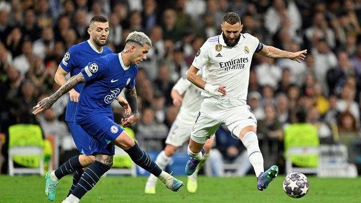 UEFA Şampiyonlar Ligi çeyrek finalinde Real Madrid ve Milan avantajı kaptı