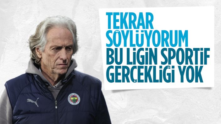 Jorge Jesus: Bu ligin sportif gerçekliği yok