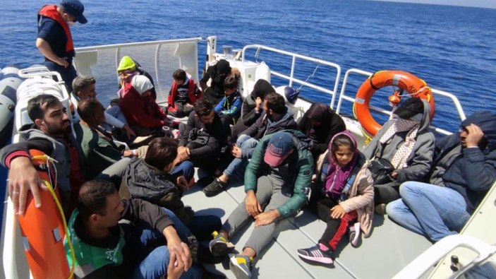Muğla'da göçmen hareketliliği: 18 düzensiz göçmen kurtarıldı