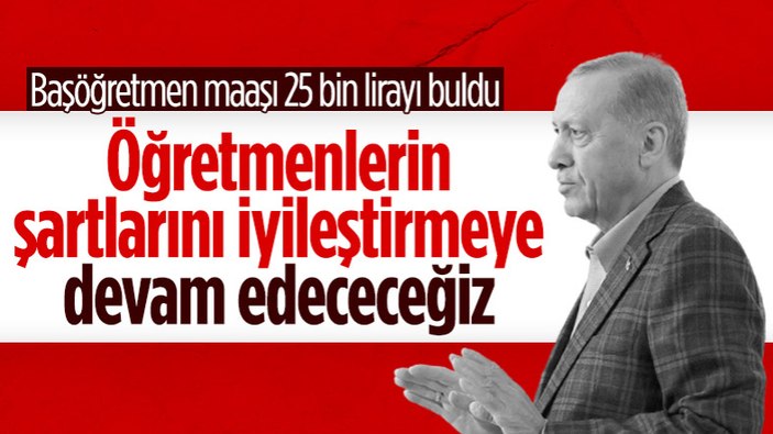 Cumhurbaşkanı Erdoğan, 3 bin 500 engelli öğretmen atamasında konuştu