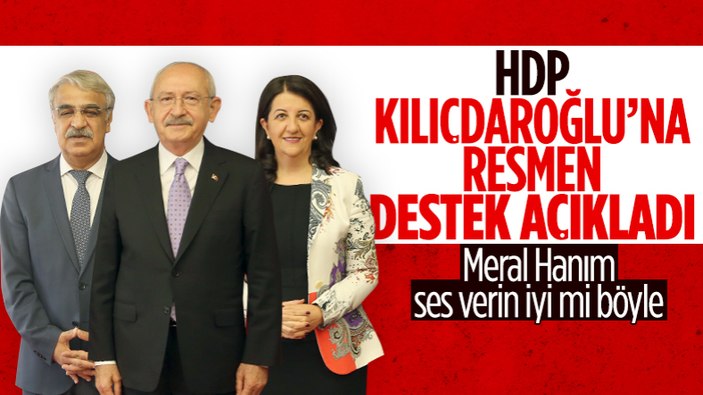 HDP, Kemal Kılıçdaroğlu'na desteğini açıkladı