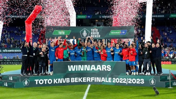 PSV Eindhoven, Hollanda Kupası'nı art arda 2. kez kazandı