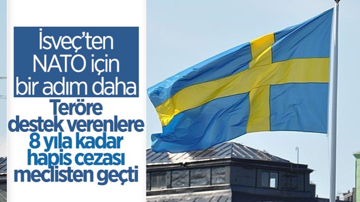 İsveç'te terör örgütü destekçilerine hapis cezası öngören yasa onaylandı