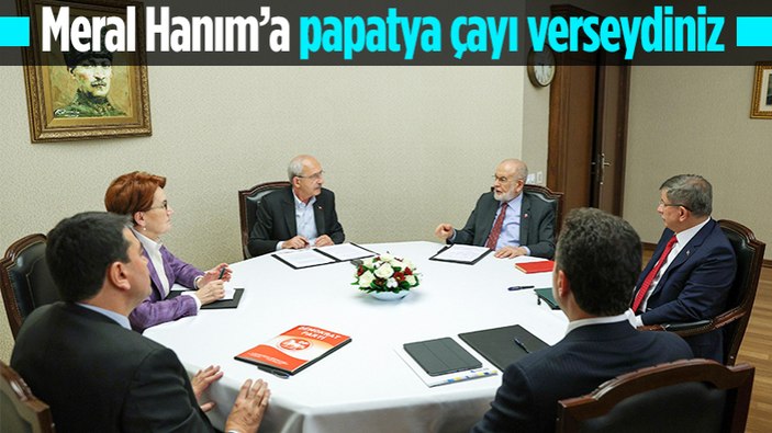 Altılı masa liderleri 28 Mayıs seçimleri için bir araya geldi