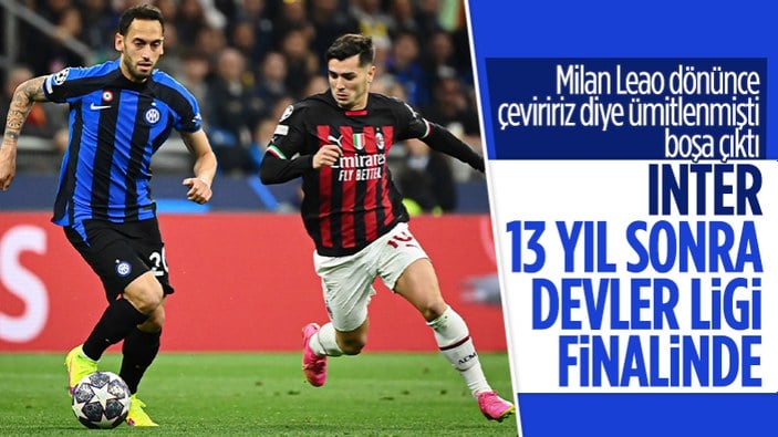 Şampiyonlar Ligi'nde Milano derbisi: Inter finalde