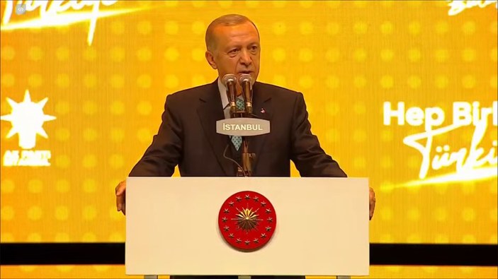 Cumhurbaşkanı Erdoğan'dan 'Daha çok çalışacağız' vurgusu