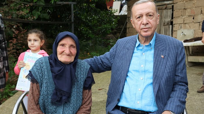 Cumhurbaşkanı Erdoğan'dan eski komşusuna ziyaret