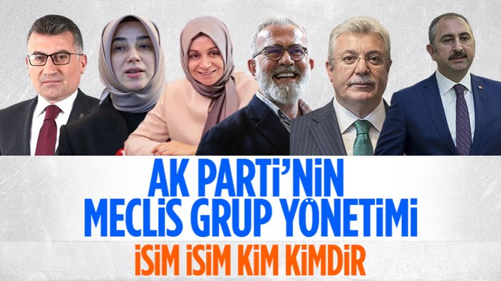 AK Parti Meclis Grup Yönetimi belli oldu