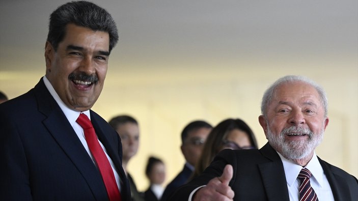 Venezuela Devlet Başkanı Maduro, 8 yıl sonra Brezilya'da