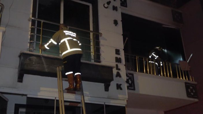 Kırıkkale'de alkollü şahıs evinde yangın çıkardı