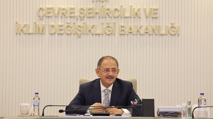 Çevre, Şehircilik ve İklim Değişikliği Bakanı Mehmet Özhaseki ilk toplantısını yaptı