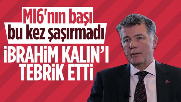 Richard Moore, İbrahim Kalın'ı yeni görevinden dolayı tebrik etti