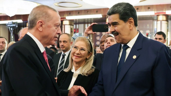 Maduro'dan Cumhurbaşkanı Erdoğan fotoğrafıyla yeni dünya birliği mesajı