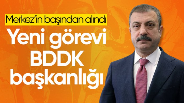 Şahap Kavcıoğlu, BDDK'nın başına atandı