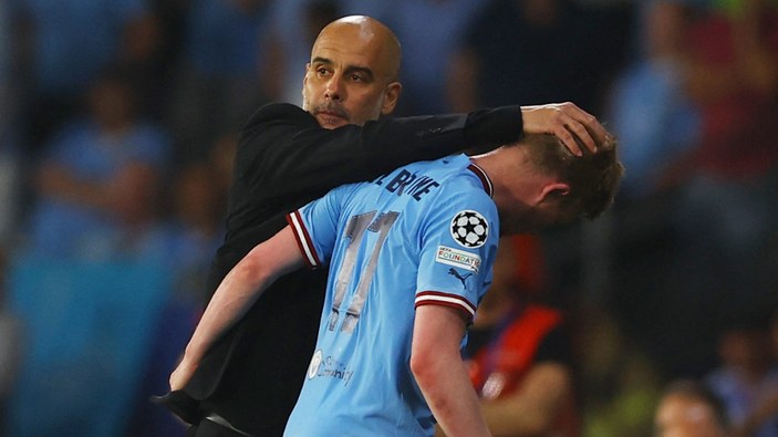 Finalde Manchester City'den Kevin De Bruyne sakatlandı