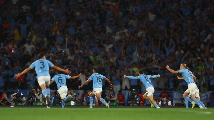 Inter'i yenen Manchester City, Şampiyonlar Ligi'ni kazandı