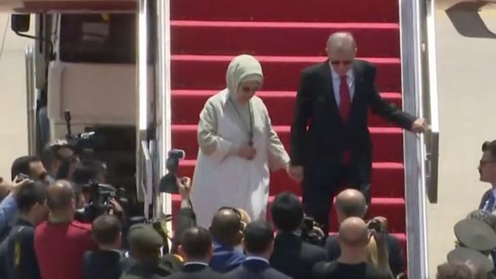 Cumhurbaşkanı Erdoğan KKTC'de