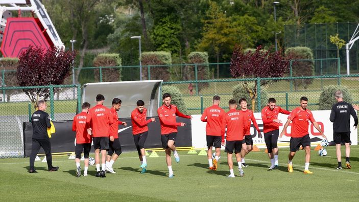 A Milli Takım, Letonya maçının hazırlıklarını sürdürdü