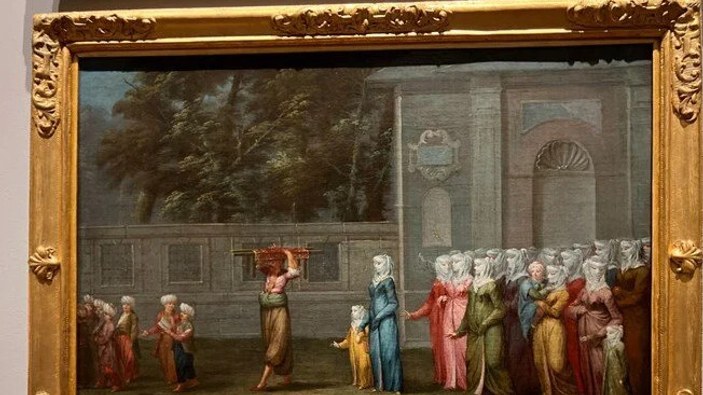 Lale Devri ressamlarından olan Baptiste Vanmour'a ait tablolar Hollanda'da sergileniyor