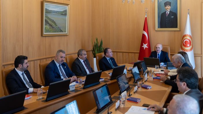 TBMM'de Yeni Yasama yılının ilk Başkanlık Divanı toplantısı gerçekleştirildi