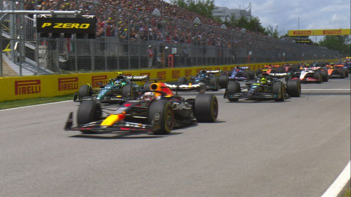 Formula 1'de Kanada yarışının kazananı Max Verstappen oldu