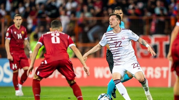 Ermenistan, Letonya karşısında kazandı