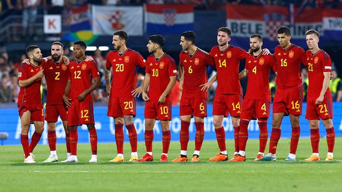 Hırvatistan'ı penaltılarda geçen İspanya, Uluslar Ligi'nde şampiyon oldu