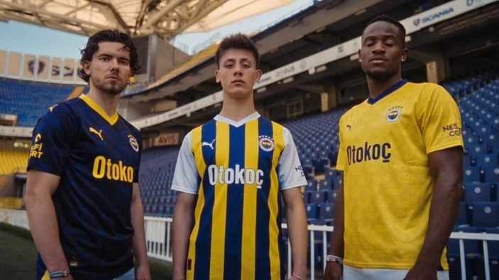 Fenerbahçe'nin 5 yıldızlı yeni sezon formaları