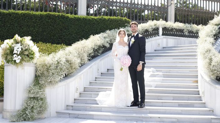 Eda Ece ile Buğrahan Tuncer evlendi