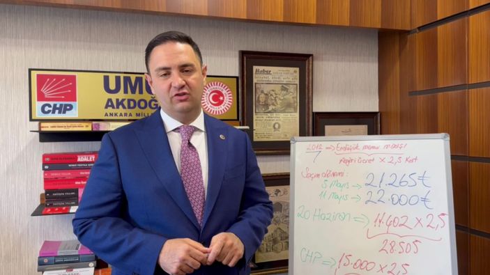 CHP'den memur maaşı önerisi: En düşük 28 bin 505 lira olmalı