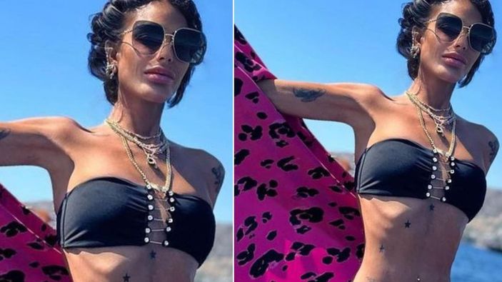 Süreyya Yalçın, bikinili karelerine yorum yağdı